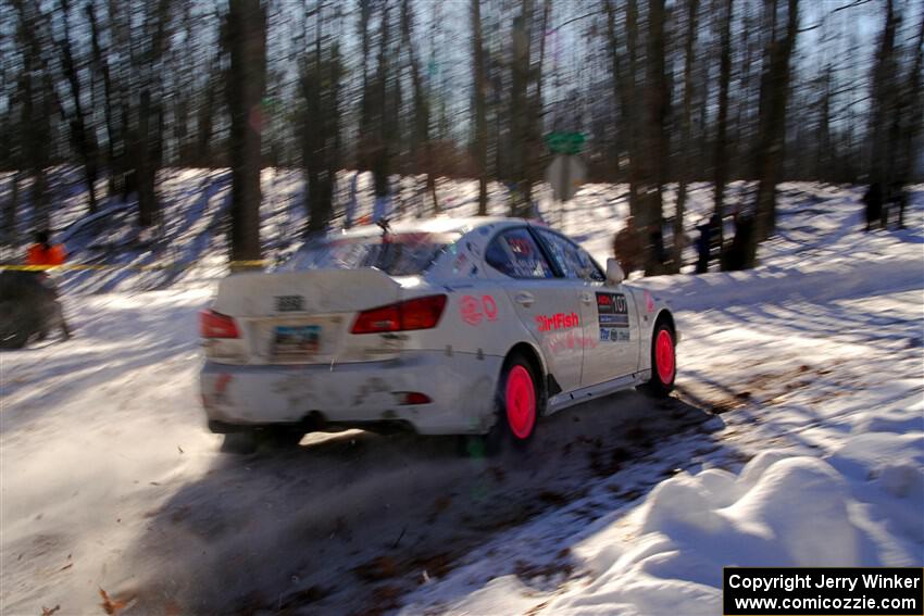 Richo Healey / Michelle Miller Lexus IS350 on SS13, Sage Creek-Vondette.