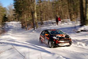 Stepan Kravets / Bohdan Kravets Ford Fiesta ST on SS13, Sage Creek-Vondette.