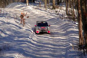Brad Hayosh / Neil Moser Subaru WRX STi on SS13, Sage Creek-Vondette.