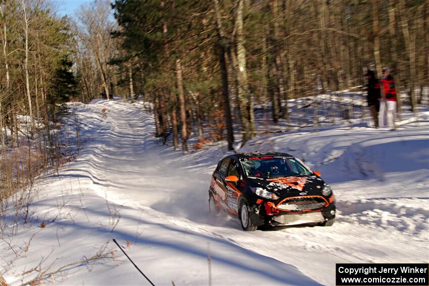 Stepan Kravets / Bohdan Kravets Ford Fiesta ST on SS13, Sage Creek-Vondette.