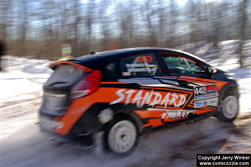 Stepan Kravets / Bohdan Kravets Ford Fiesta ST on SS13, Sage Creek-Vondette.