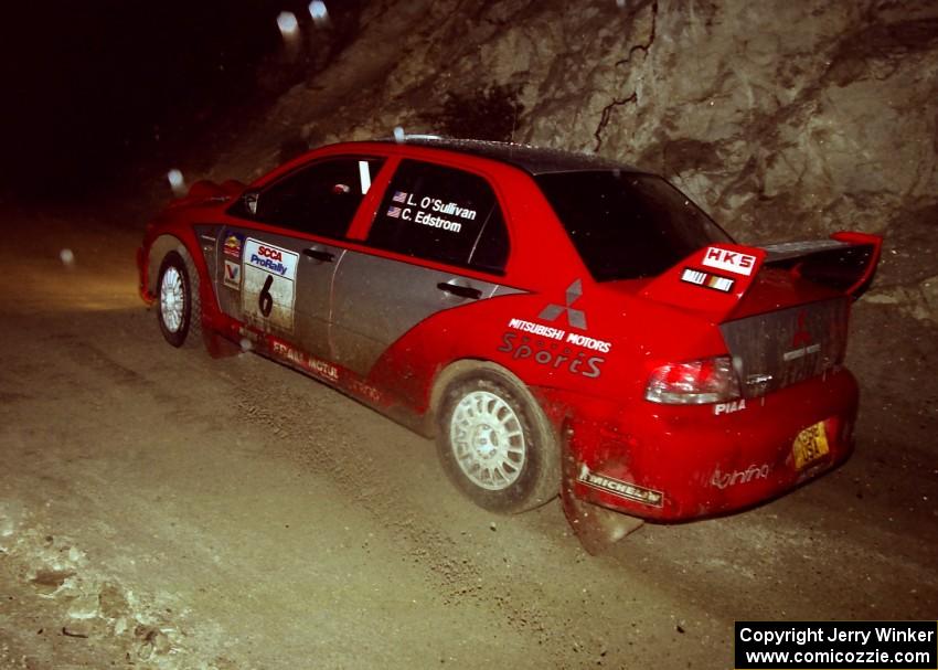 Lauchlin O'Sullivan / Christian Edstrom Mitsubishi Lancer Evo 8 on SS3