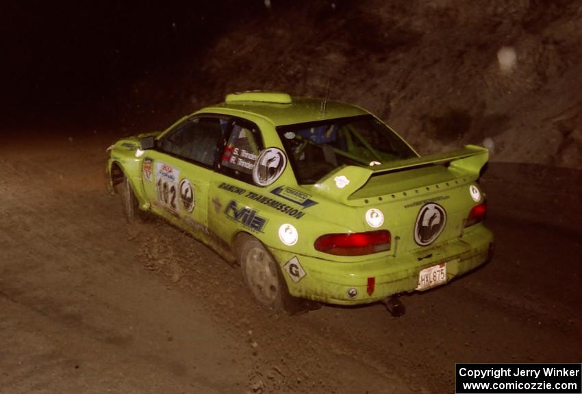 Scott Trinder / Bob Trinder Subaru Impreza on SS3