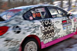 Brad Hayosh / Neil Moser Subaru WRX STi on SS13, Sage Creek-Vondette.