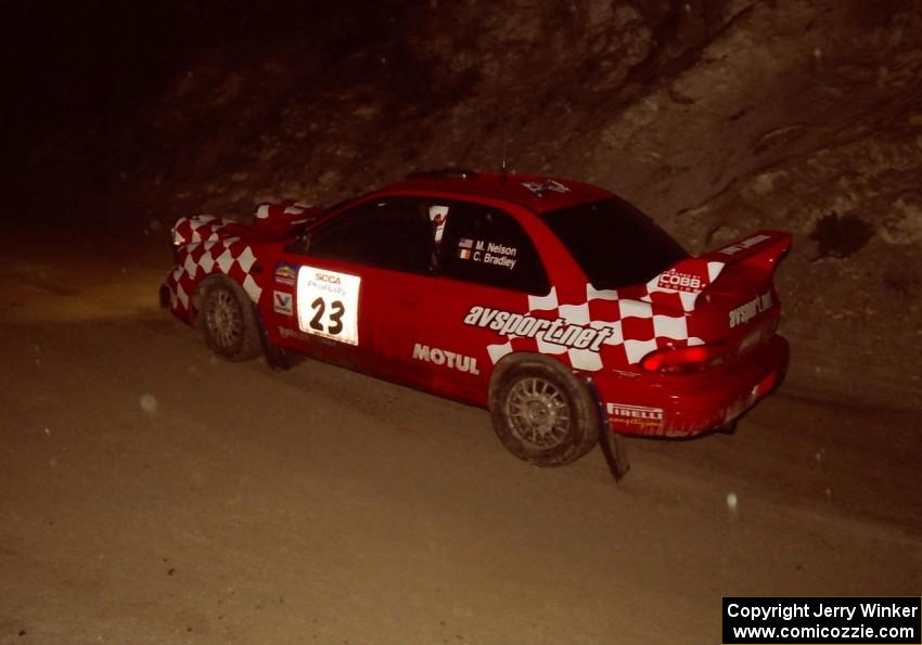 Mark Nelson / Charlie Bradley Subaru Impreza on SS3