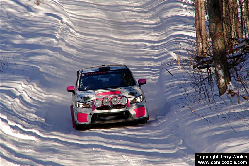 Brad Hayosh / Neil Moser Subaru WRX STi on SS13, Sage Creek-Vondette.