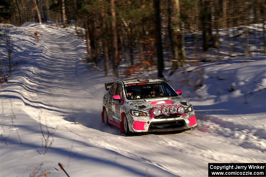 Brad Hayosh / Neil Moser Subaru WRX STi on SS13, Sage Creek-Vondette.