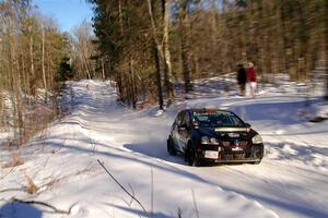 Scott James / Michelle Donovan VW GTI on SS13, Sage Creek-Vondette.