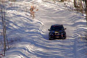 Mike Carr / Jeremy Agostino Subaru WRX STi on SS13, Sage Creek-Vondette.