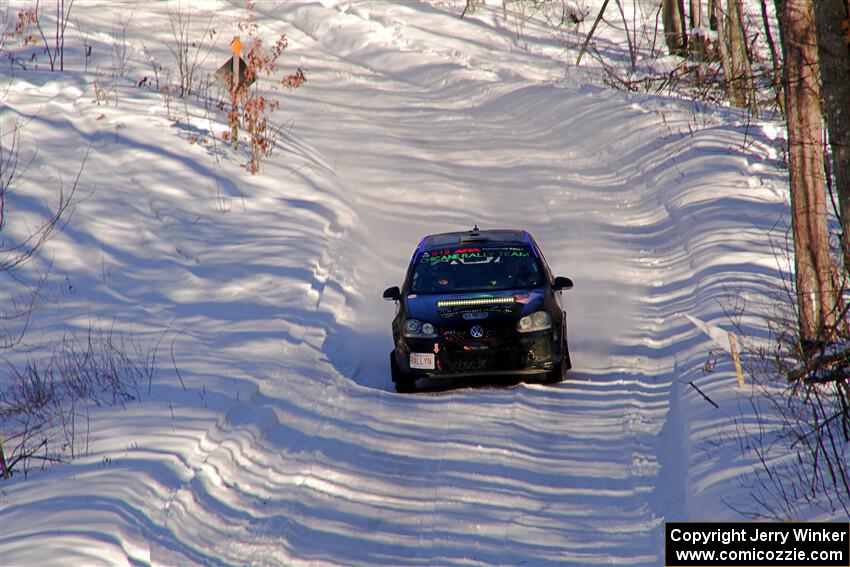 Scott James / Michelle Donovan VW GTI on SS13, Sage Creek-Vondette.