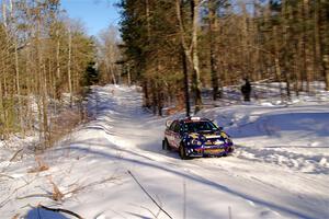 Mike Carr / Jeremy Agostino Subaru WRX STi on SS13, Sage Creek-Vondette.