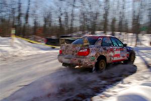 Mike Carr / Jeremy Agostino Subaru WRX STi on SS13, Sage Creek-Vondette.
