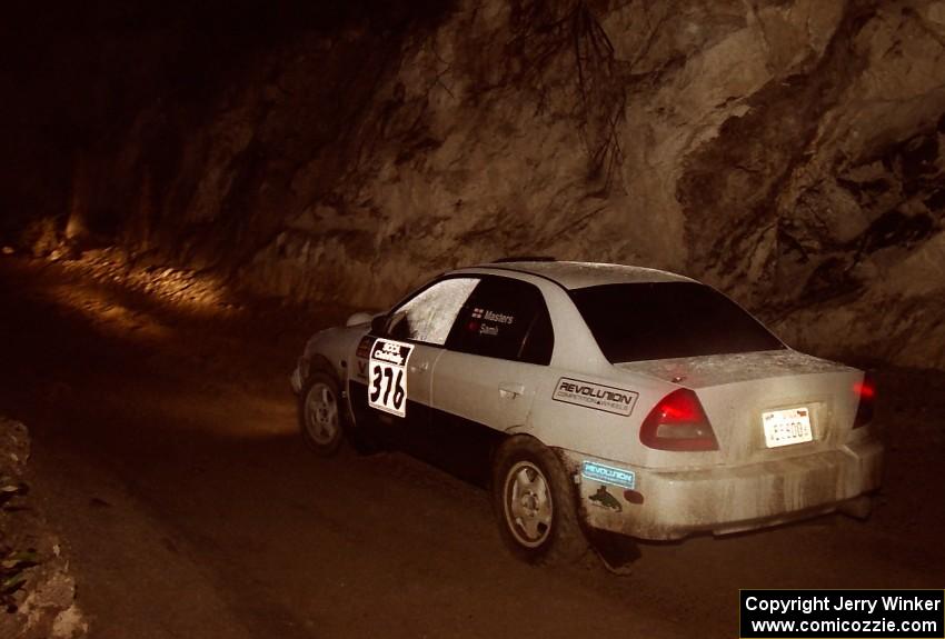 Julian Masters / Mustafa Samli Mitsubishi Mirage on SS3