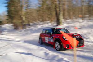 Cristian Perocarpi / Carlos Schrunder MINI Cooper JCW on SS13, Sage Creek-Vondette.