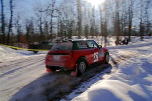 Cristian Perocarpi / Carlos Schrunder MINI Cooper JCW on SS13, Sage Creek-Vondette.