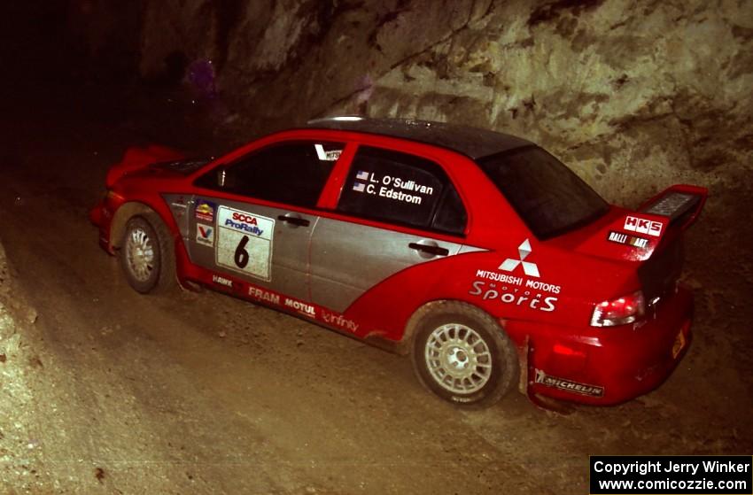 Lauchlin O'Sullivan / Christian Edstrom Mitsubishi Lancer Evo 8 on SS6