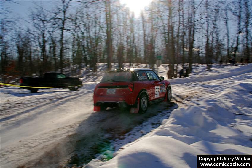 Cristian Perocarpi / Carlos Schrunder MINI Cooper JCW on SS13, Sage Creek-Vondette.