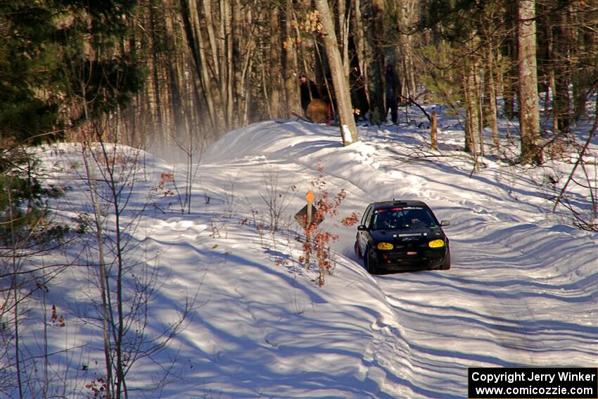 Chase Blakely / Mike Callaway VW GTI GLX on SS13, Sage Creek-Vondette.