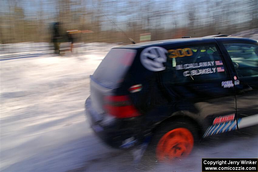 Chase Blakely / Mike Callaway VW GTI GLX on SS13, Sage Creek-Vondette.