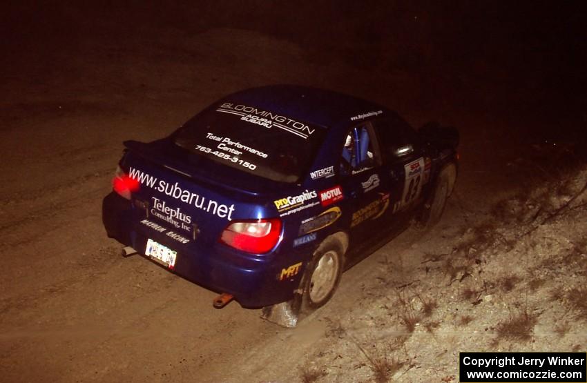 Mark Utecht / Jeff Secor Subaru WRX on SS6