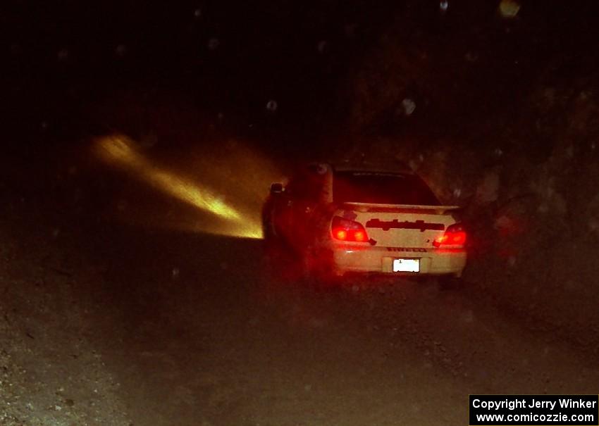 Craig Peeper / Ian Bevan Subaru WRX on SS6