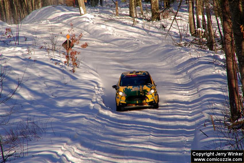 Jason Kodat / Phil Marsh Ford Fiesta ST on SS13, Sage Creek-Vondette.