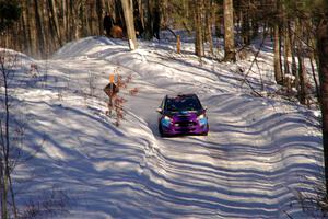 Imogen Thompson / Steve Harrell Ford Fiesta on SS13, Sage Creek-Vondette.