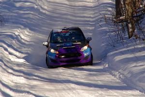 Imogen Thompson / Steve Harrell Ford Fiesta on SS13, Sage Creek-Vondette.