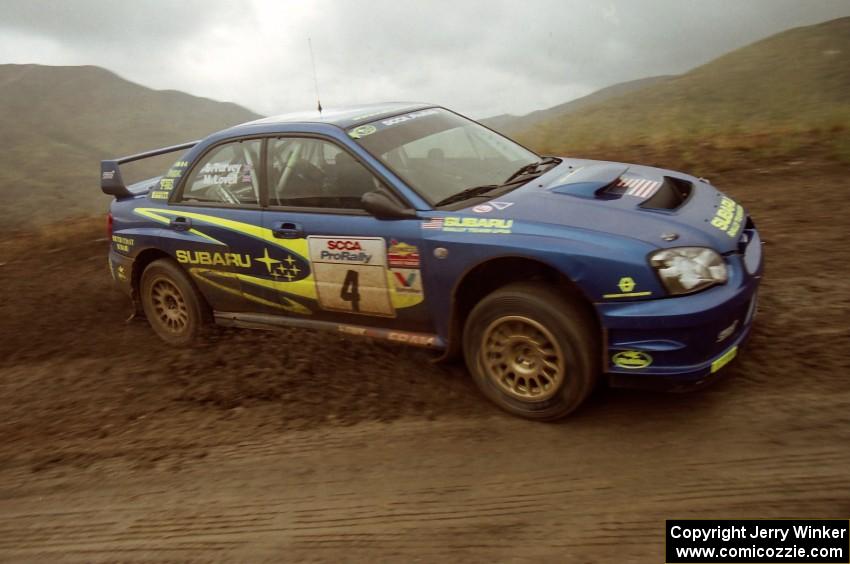 Mark Lovell / Steve Turvey Subaru WRX STi on Del Sur 1