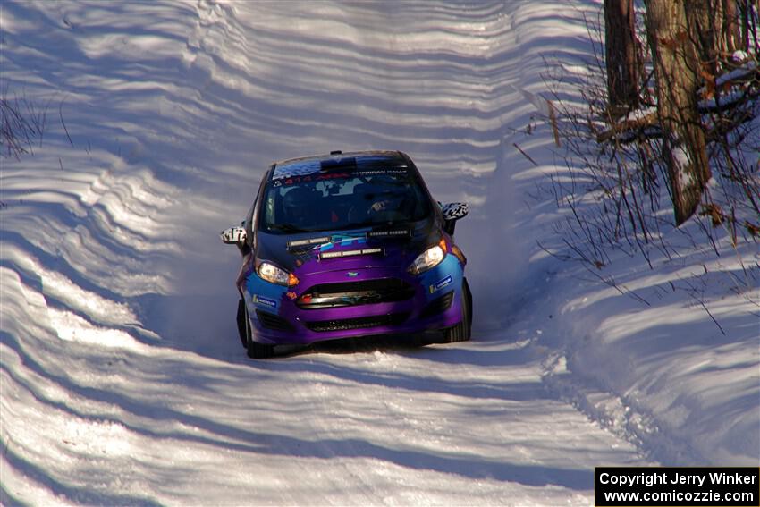 Imogen Thompson / Steve Harrell Ford Fiesta on SS13, Sage Creek-Vondette.