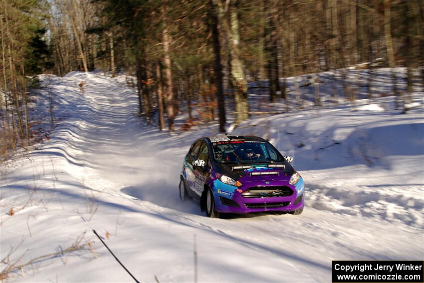 Imogen Thompson / Steve Harrell Ford Fiesta on SS13, Sage Creek-Vondette.