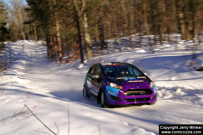 Imogen Thompson / Steve Harrell Ford Fiesta on SS13, Sage Creek-Vondette.