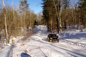 John Barnett / Lucas Laeser Ford Fiesta ST on SS13, Sage Creek-Vondette.