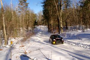 John Barnett / Lucas Laeser Ford Fiesta ST on SS13, Sage Creek-Vondette.