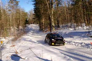 John Barnett / Lucas Laeser Ford Fiesta ST on SS13, Sage Creek-Vondette.