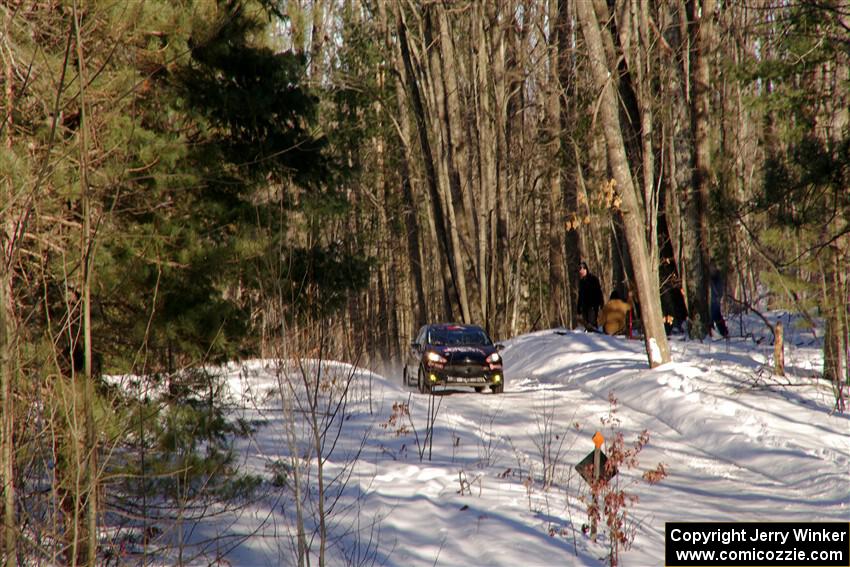 John Barnett / Lucas Laeser Ford Fiesta ST on SS13, Sage Creek-Vondette.
