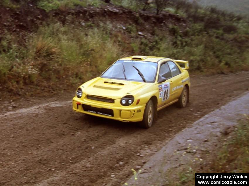 Doug Havir / Scott Putnam Subaru WRX STi on Del Sur 1