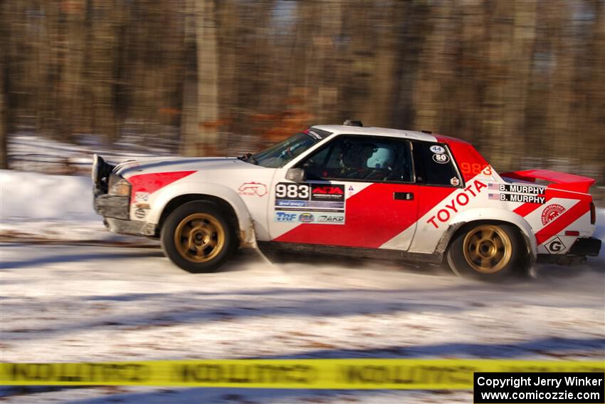 Bryce Murphy / Braxton Murphy Toyota Celica GTS on SS13, Sage Creek-Vondette.