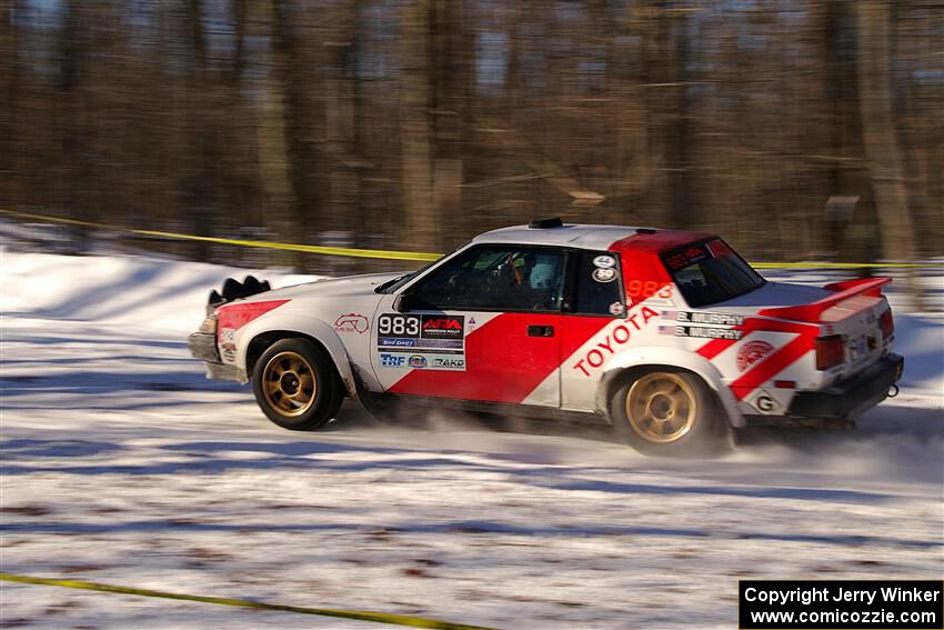 Bryce Murphy / Braxton Murphy Toyota Celica GTS on SS13, Sage Creek-Vondette.