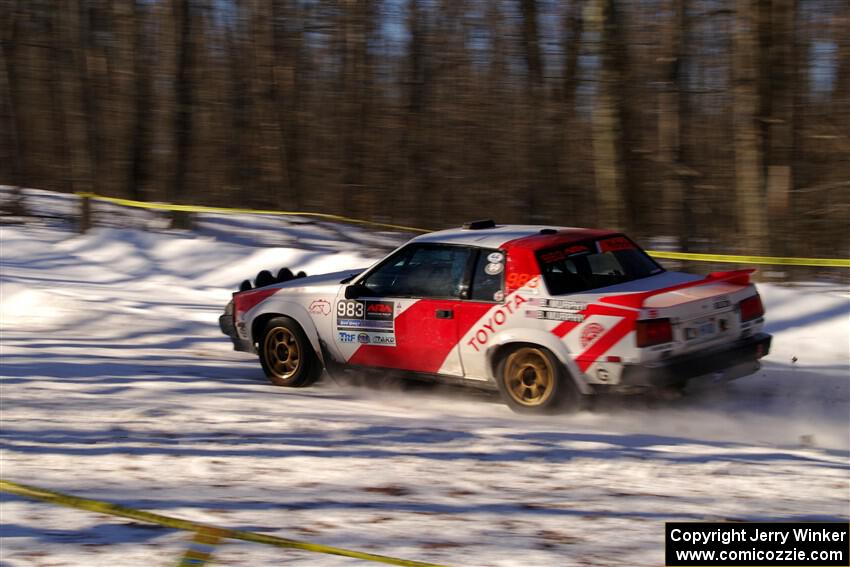Bryce Murphy / Braxton Murphy Toyota Celica GTS on SS13, Sage Creek-Vondette.