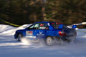 Jimmy Pelizzari / Bryce Proseus Subaru WRX on SS15, Agren-Hunters II.