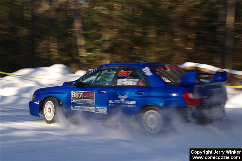 Jimmy Pelizzari / Bryce Proseus Subaru WRX on SS15, Agren-Hunters II.