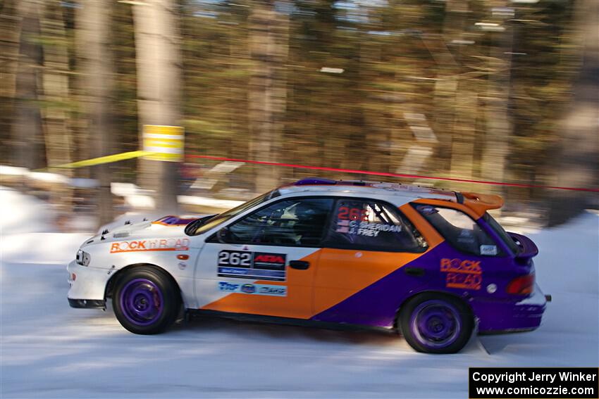 Camden Sheridan / Jeremy Frey Subaru Impreza Outback Sport on SS15, Agren-Hunters II.