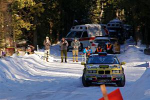 Matt Nykanen / Will Ross BMW 328i on SS15, Double Trouble.