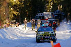 Matt Nykanen / Will Ross BMW 328i on SS15, Double Trouble.