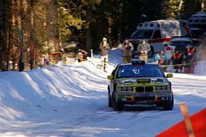 Matt Nykanen / Will Ross BMW 328i on SS15, Double Trouble.