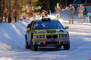 Matt Nykanen / Will Ross BMW 328i on SS15, Double Trouble.