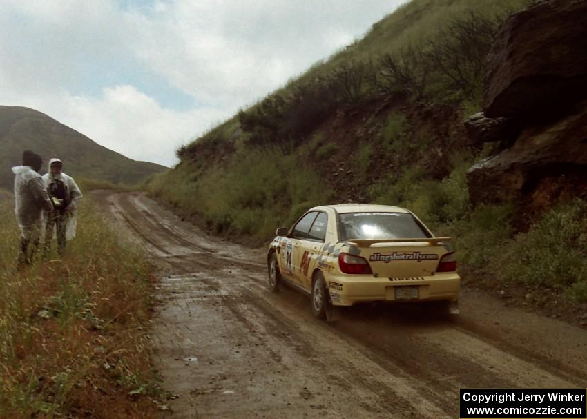 Craig Peeper / Ian Bevan Subaru WRX on Del Sur 1