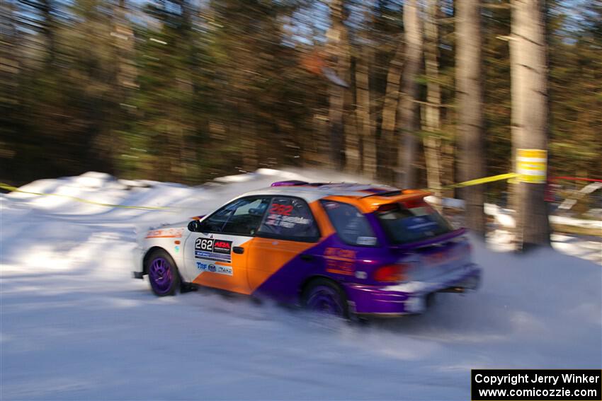 Camden Sheridan / Jeremy Frey Subaru Impreza Outback Sport on SS15, Agren-Hunters II.