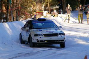 Tim Michel / Zack Goldstein Audi A4 Quattro on SS15, Agren-Hunters II.